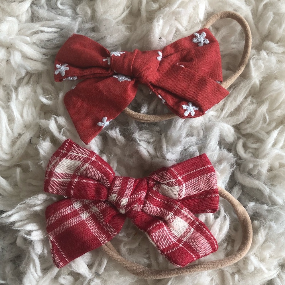 Little Poppy bows (2)